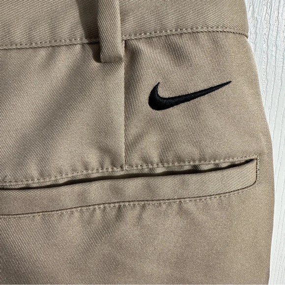 Nike Golf Dri-Fit pants, size 38x30, dark tan - Picture 2 of 10
